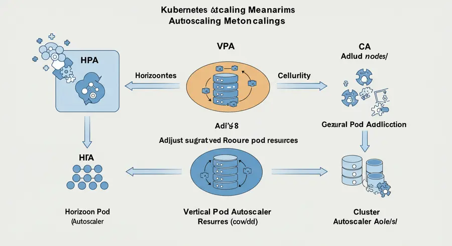 Kubernetes Autoscaling Diagram