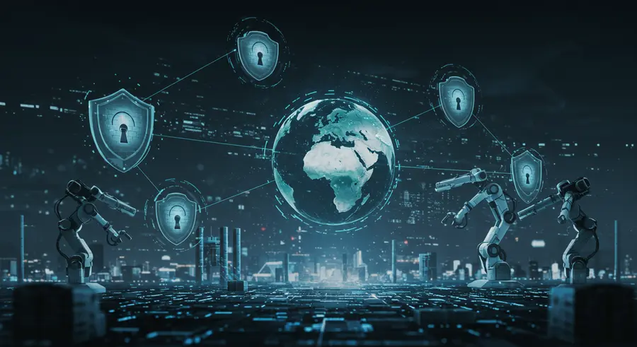 Conceptual image of Cyber-Physical Systems security