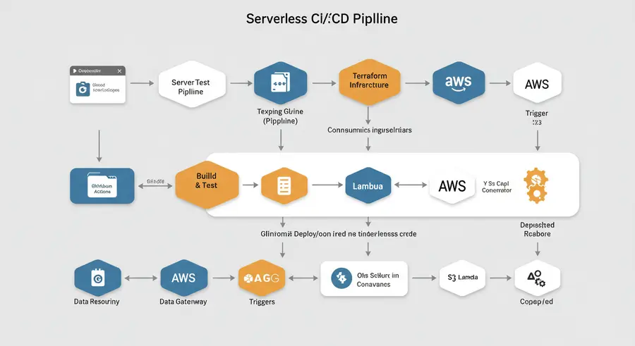Serverless CI/CD Pipeline Diagram