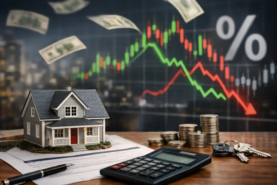 30-Year Mortgage Rate Dips to 6.48% on Yield Swings