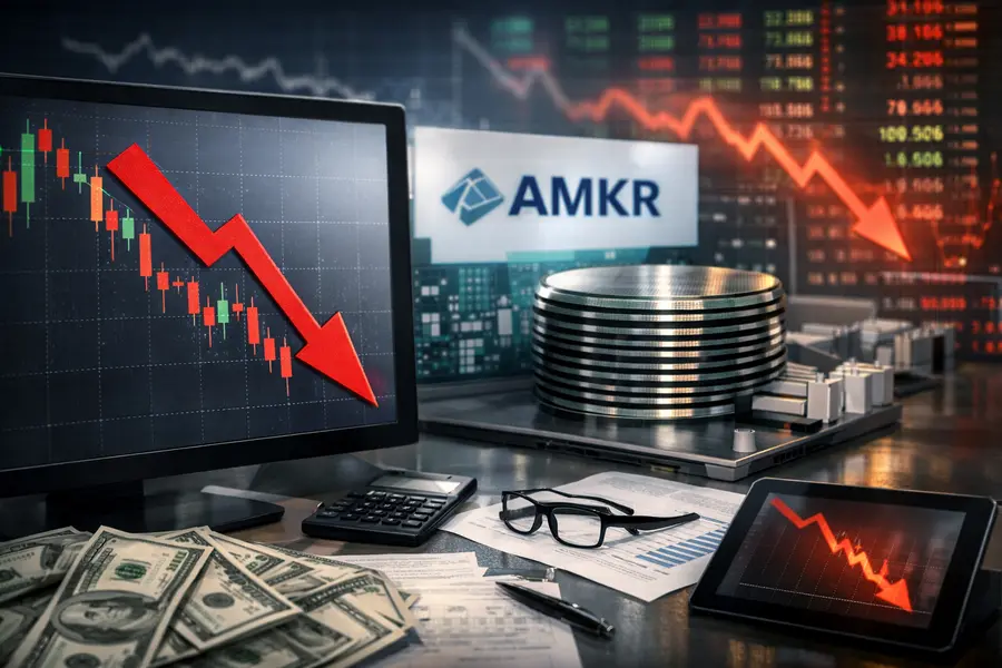 AMKR Stock Falls 23% on Soft Q3 Revenue Guidance