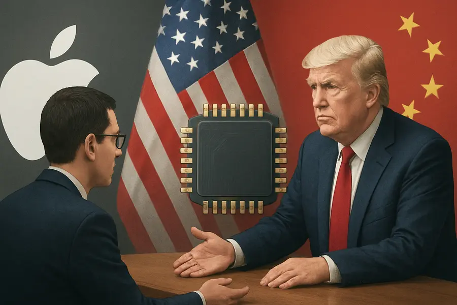 Apple Lobbies Trump for Access to China Memory Chips