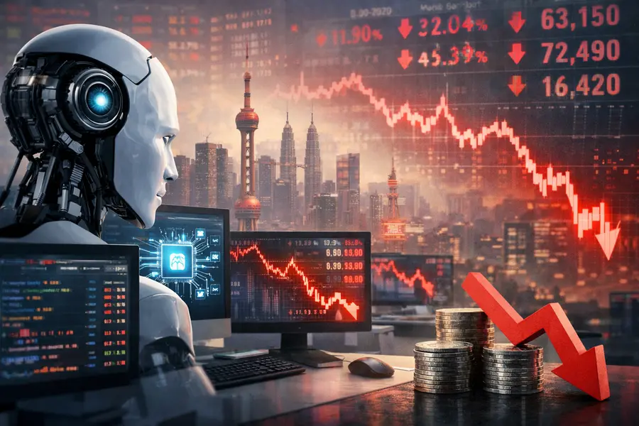 Asian Tech Stocks Extend Rout on AI Repricing