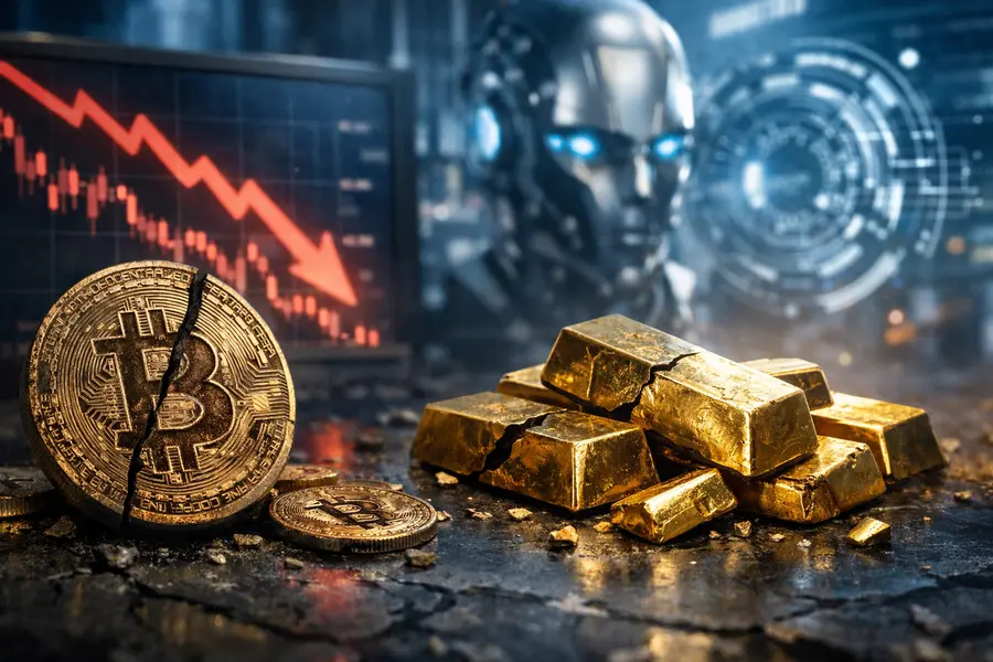 Bitcoin, Gold Among 2026's Worst Assets in AI Rotation