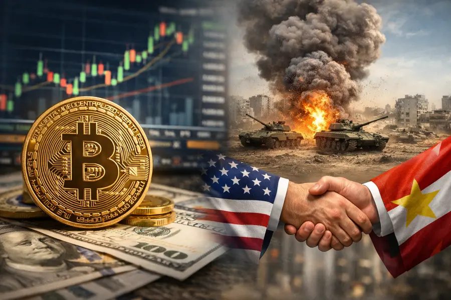Bitcoin Holds $64K as Inflation Relief Meets Truce Risk