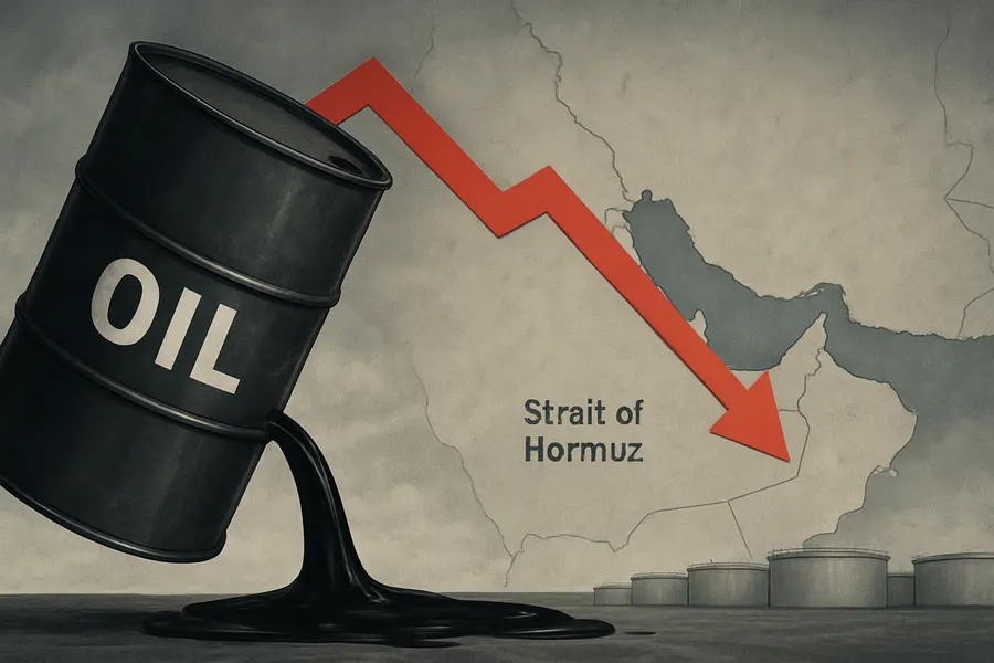Brent Crude Slides as Hormuz Deal Meets Oversupply Wave