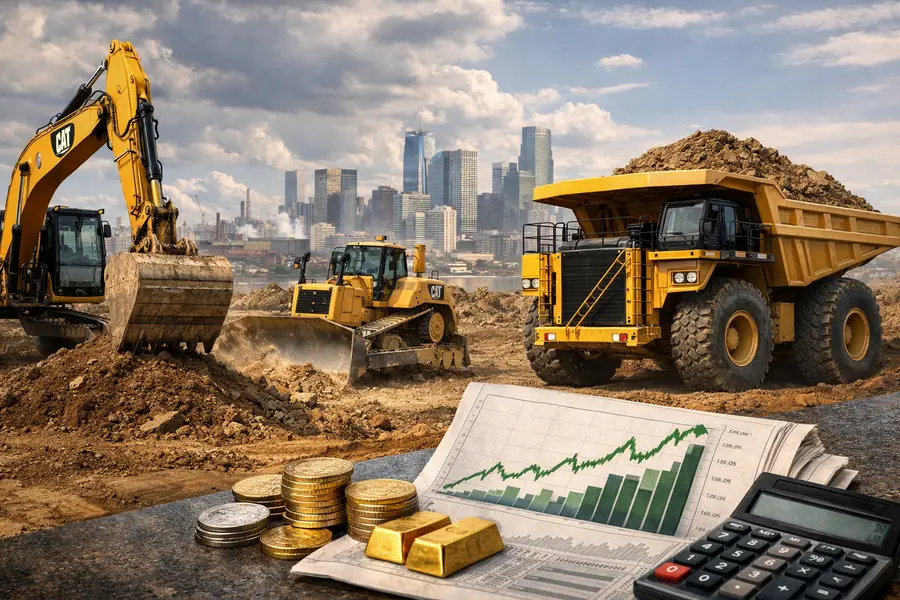 Caterpillar Gains as Industrial Demand, Backlogs Strengthen