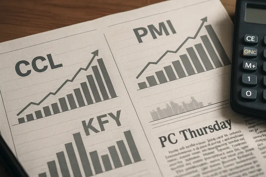 CCL, KFY Earnings Beat as PMIs Rise; PCE Due Thursday