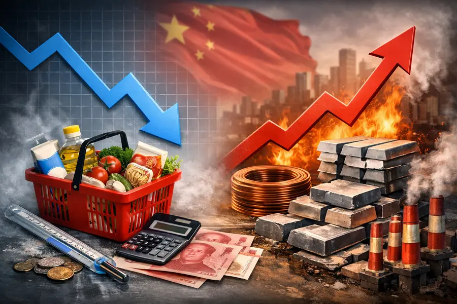 China June CPI Cools While Producer Inflation Hits 4-Year High
