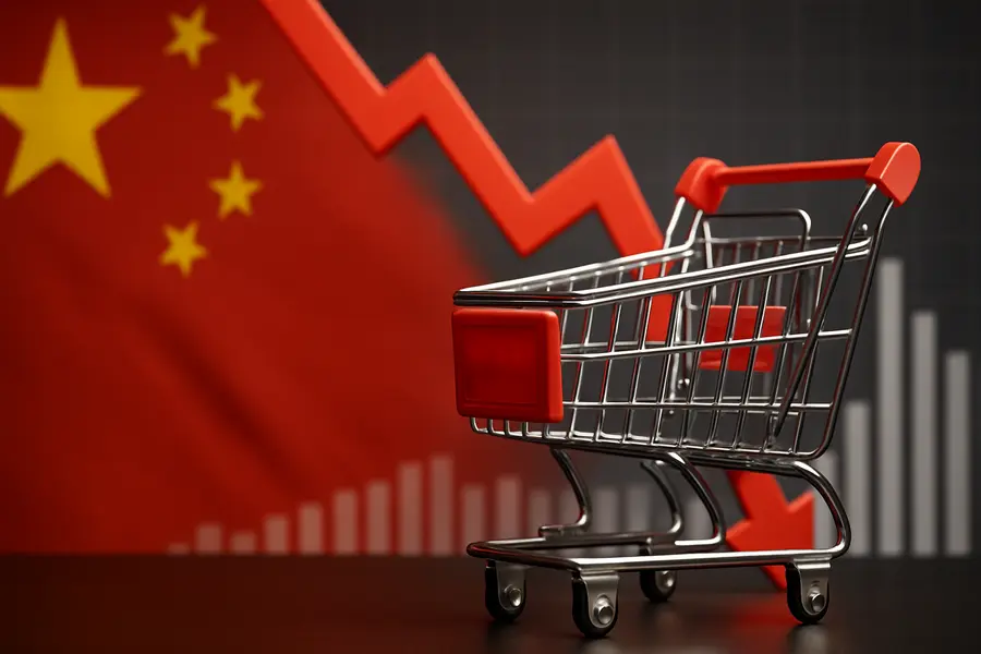 China Retail Sales: First Drop in Over Three Years