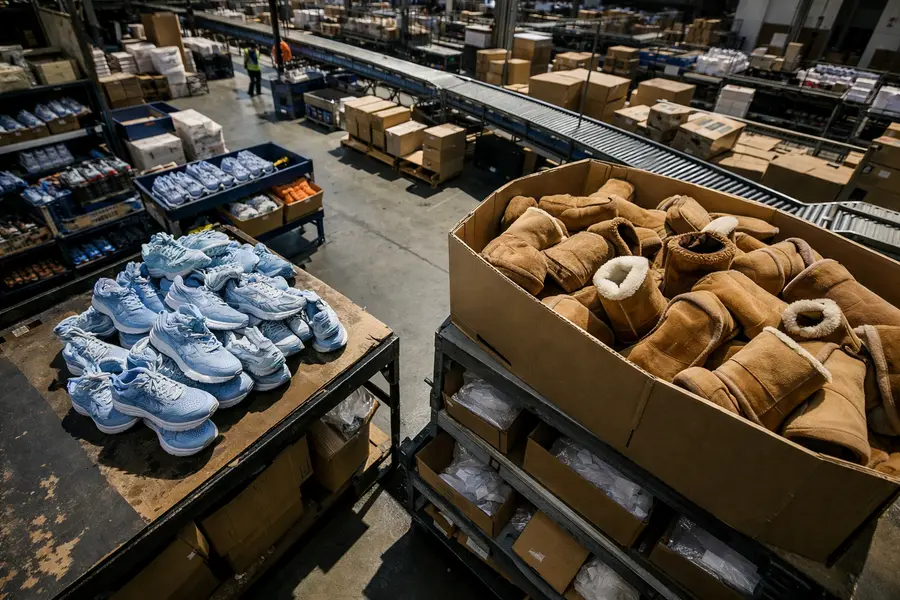 Deckers (DECK) falls 7% as Hoka, UGG outlook cut