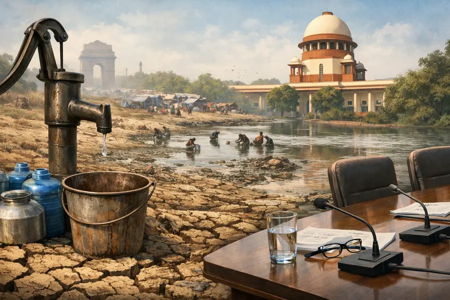 Delhi Water Crisis: Supreme Court Orders Emergency Talks