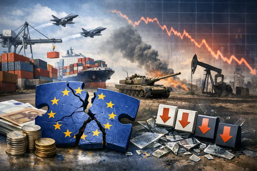 ECB: Trade and Geopolitical Risks Weaken EU Credit