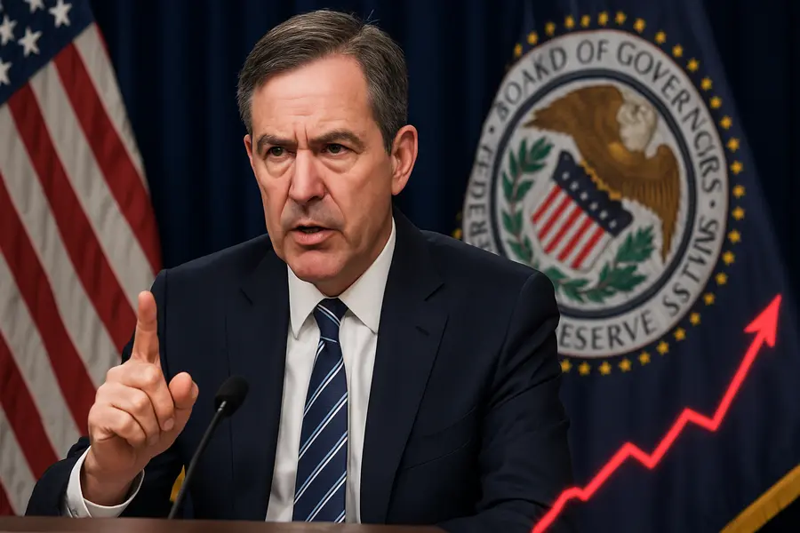 Fed's Warsh Delivers Hawkish Hold, Lifts 2026 Hike Bets