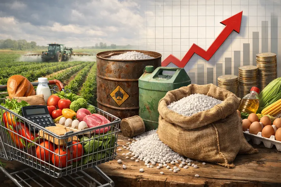 Food Inflation Set to Accelerate on 2026 Fertilizer Shortage