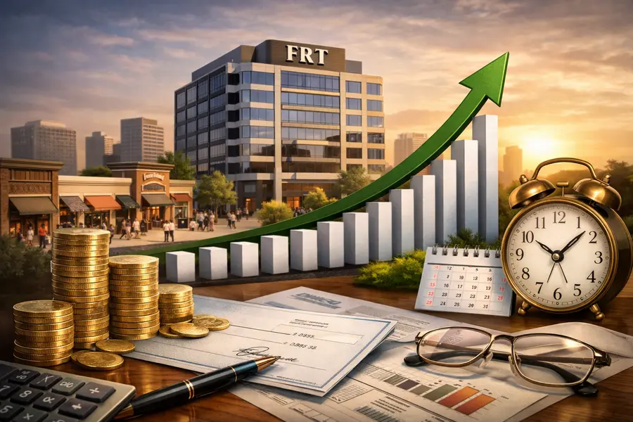 FRT Extends Dividend Streak to 58 Straight Annual Hikes
