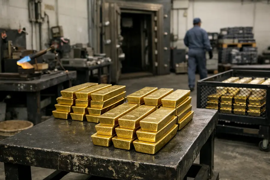 Gold Bars Rally 9% in August on Safe-Haven Return
