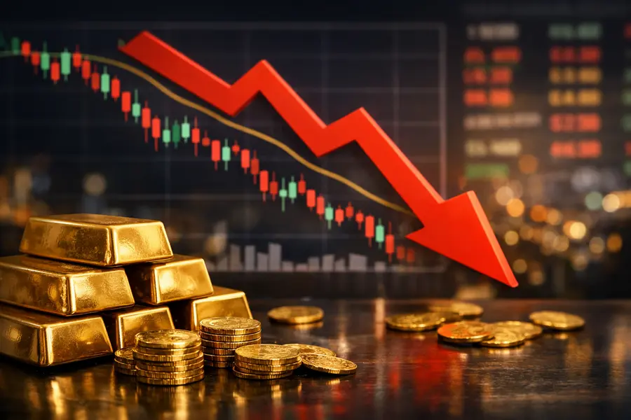 Gold Extends Four-Session Losing Streak