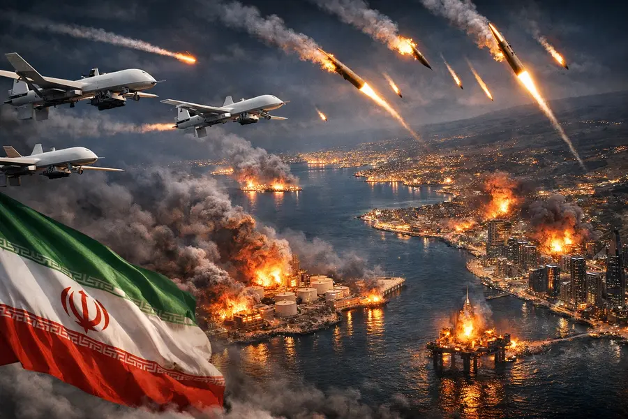 Iran Strikes Five Gulf States With Missiles and Drones