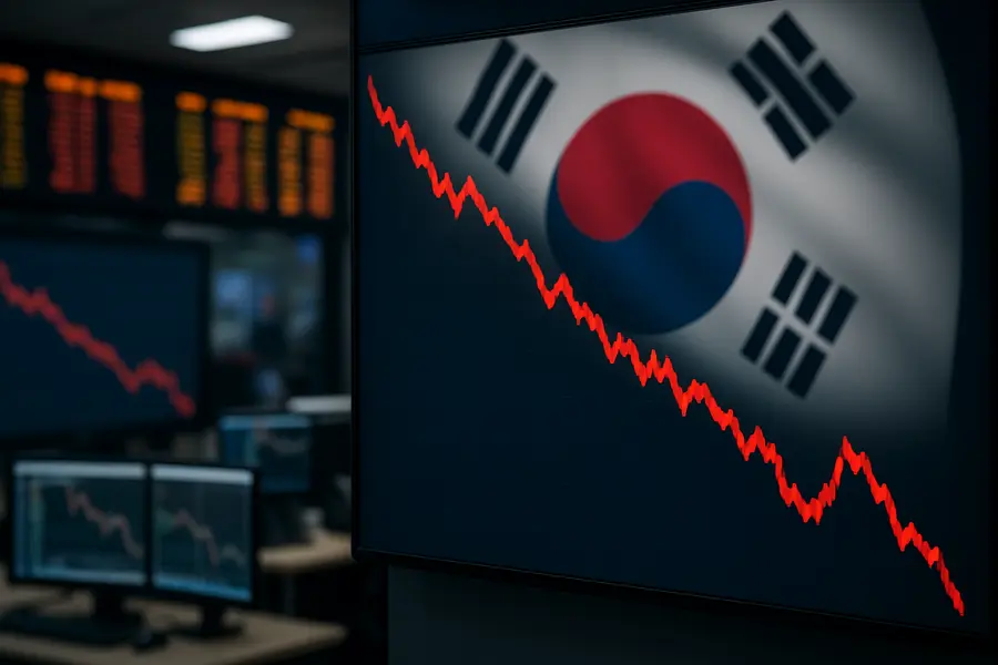 Korea's Kospi Plunges 6%, Leads Asia on AI Unwind
