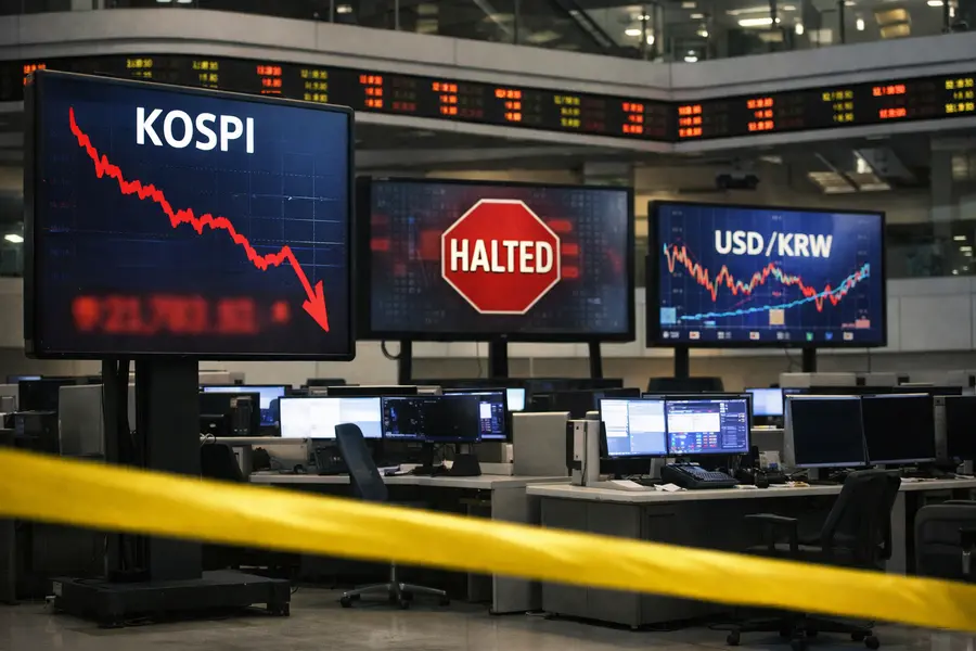 KOSPI Circuit Breaker: Seoul Exchange Halted Two Days Running