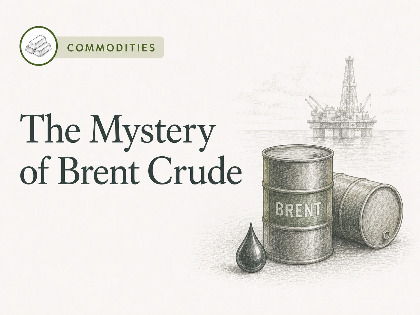 Commodities: The Mystery of Brent Crude