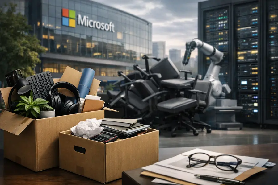 Microsoft Cuts 4,800 Jobs in AI Infrastructure Pivot