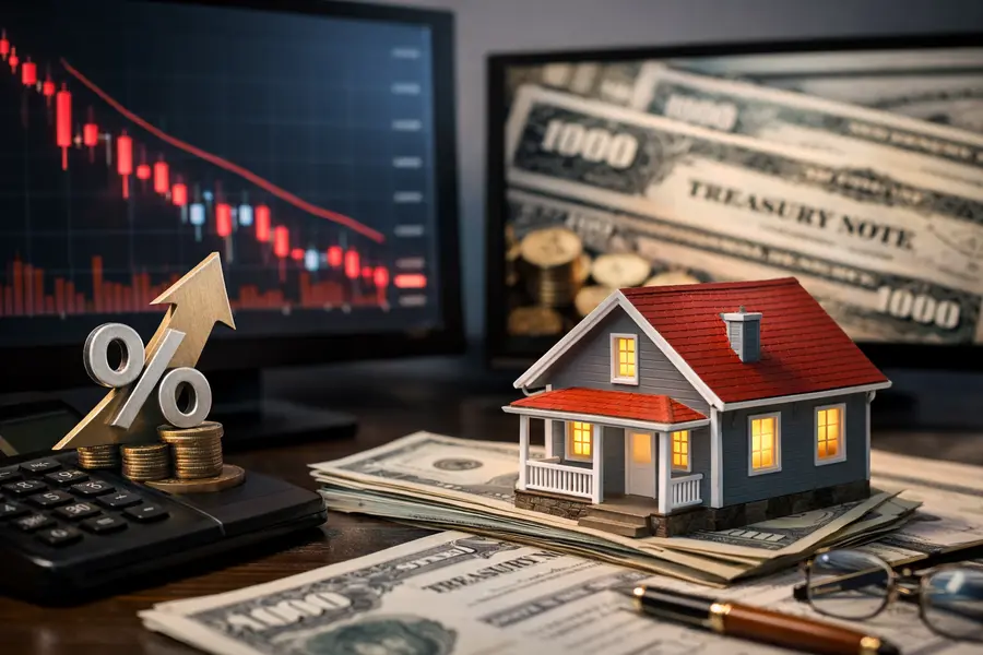 Mortgage Rates at 13-Month High on Bond Selloff