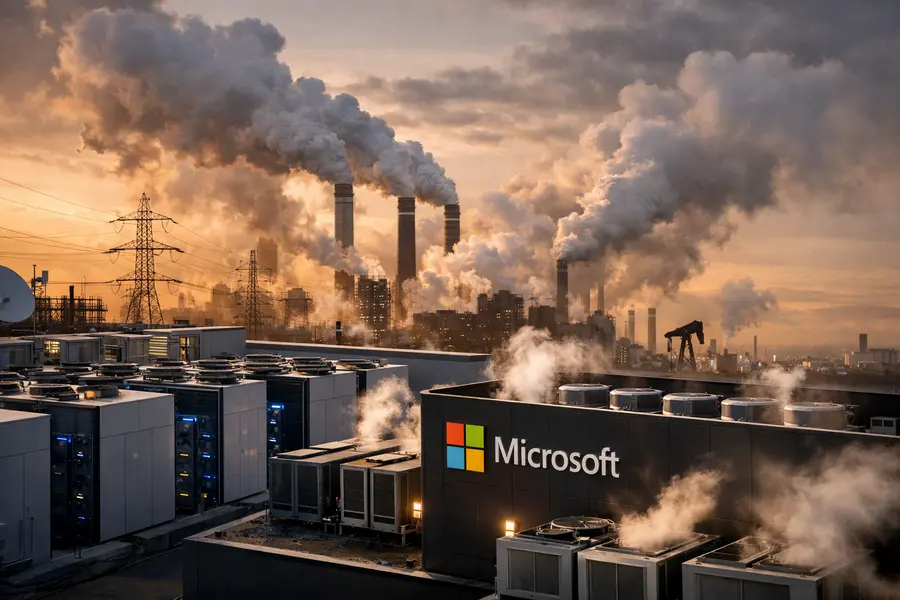 MSFT Carbon Emissions Up 25% in AI Data Center Boom