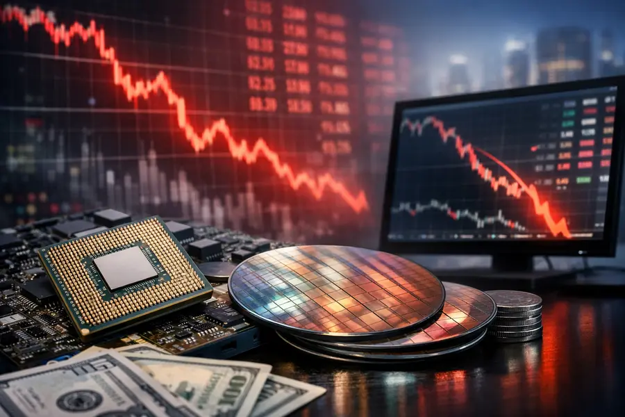 Nasdaq Futures Tumble 2% as Global Chip Sell-Off Hits