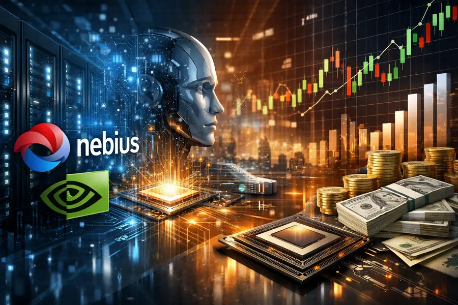 Nebius Surges as Nvidia Discloses $1B Reflection AI Pact