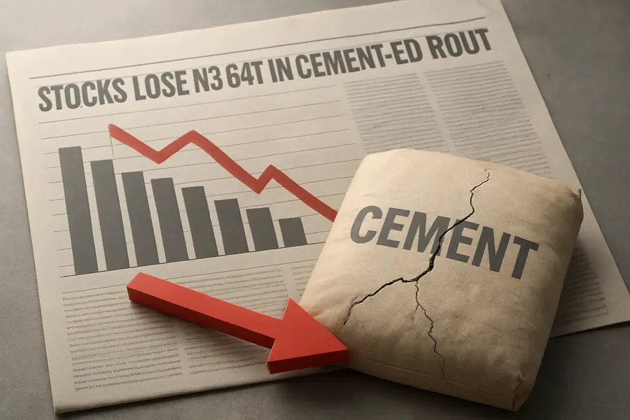 Nigeria Stocks Lose N3.64T in Cement-Led Rout