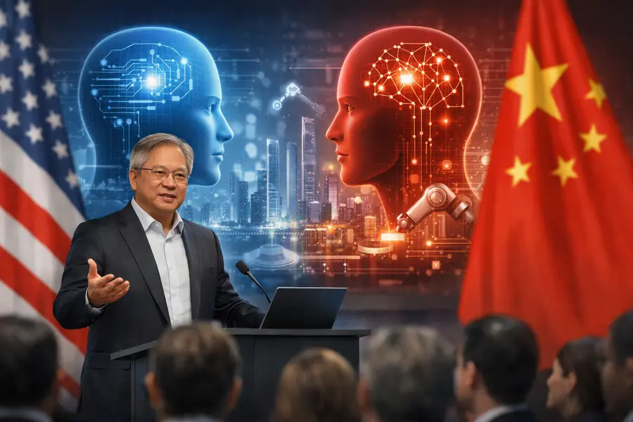 Nvidia's Huang: US Firms Should Embrace Chinese AI Models