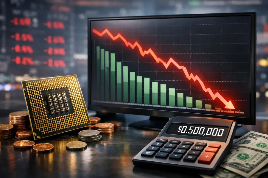 NVTS Plunges 14% as Revenue Falls to $0.5M