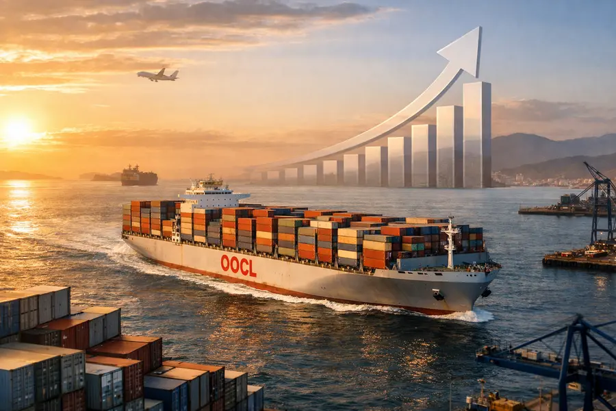 OOCL Q2 2026: Trans-Pacific Surge Lifts Revenue 19.8%