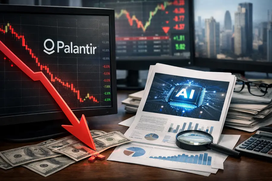 PLTR Drops 49% as Analysts Demand AI Profit