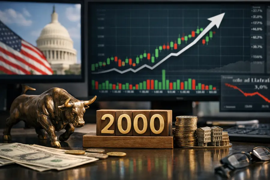Russell 2000 Leads Monday Rebound as Yield Pressure Eases