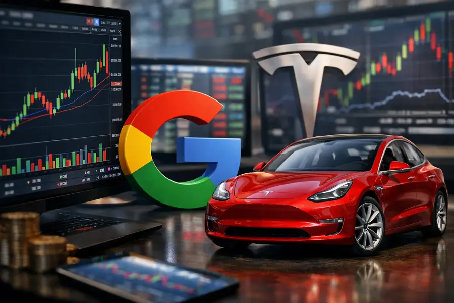 S&P 500 Futures Slip as GOOGL, TSLA Earnings Loom