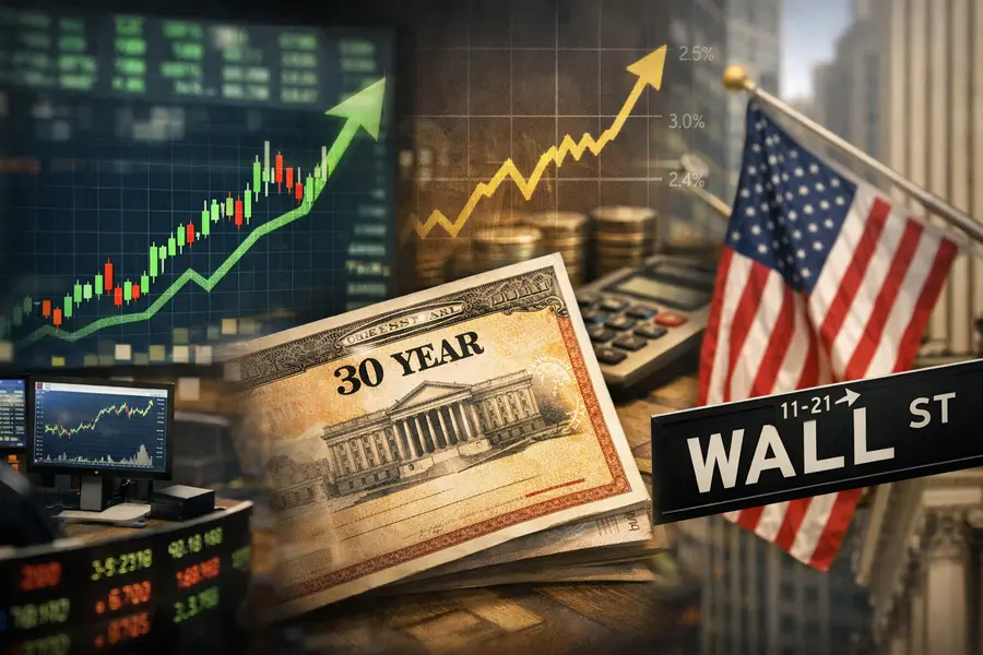 S&P Futures Rally as 30-Year Yield Hits 2007 High