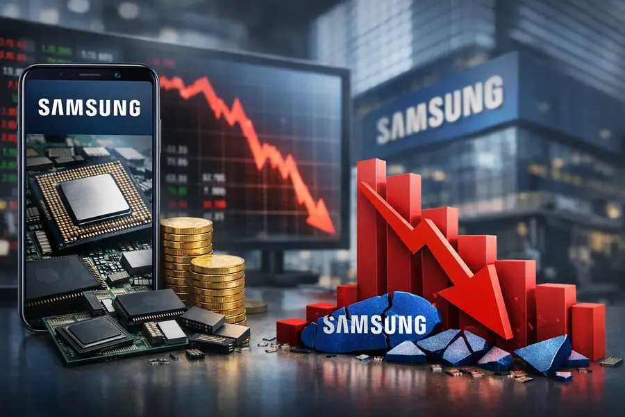 Samsung Stock Drop: Record Profit Can't Halt 10% Slide