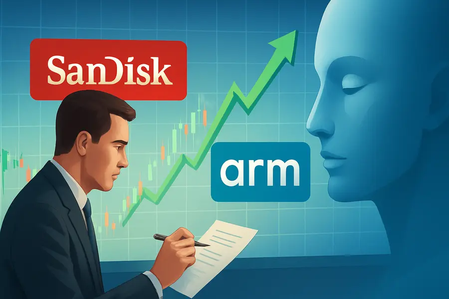 SanDisk, ARM Draw Fresh Analyst Targets in AI-Driven Rally