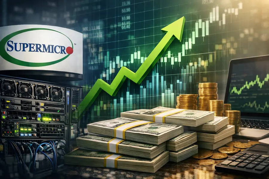SMCI Stock Jumps 20% on $60B Backlog and Margin Reset