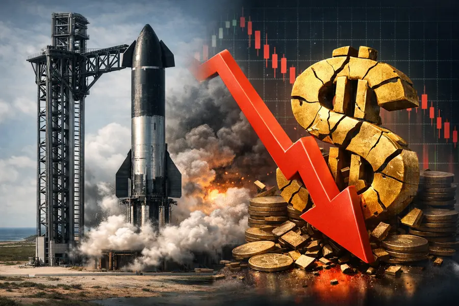SpaceX Loses $1T in Market Cap on Starship Scrubs