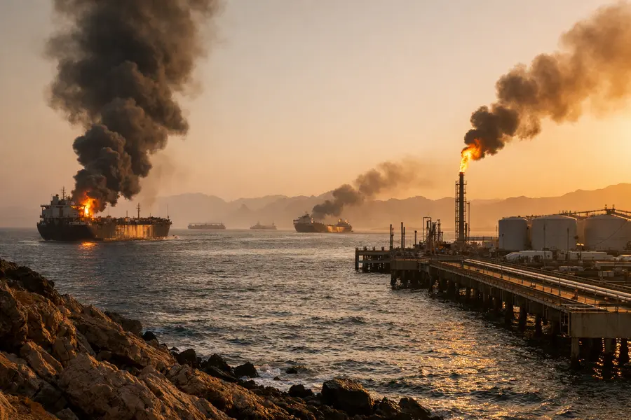Strait of Hormuz: 7 Tankers Hit, Brent Tops $112