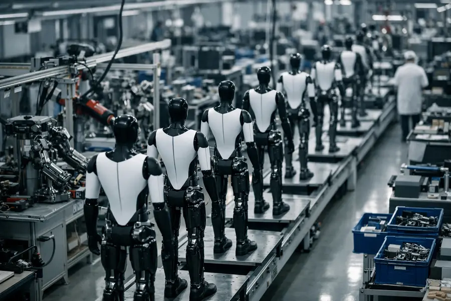 Tesla TSLA Jumps 3.7% on Optimus Mass Production Launch