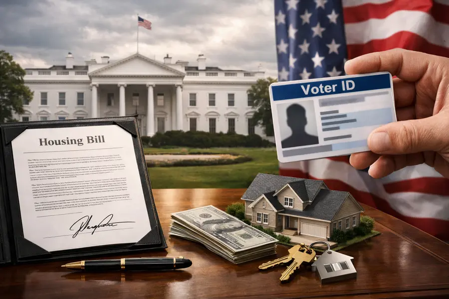 Trump Lets Housing Bill Pass, Withholds Signature Over Voter ID