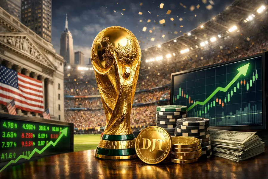 Trump-Linked Funds See World Cup Windfall as DJT Climbs