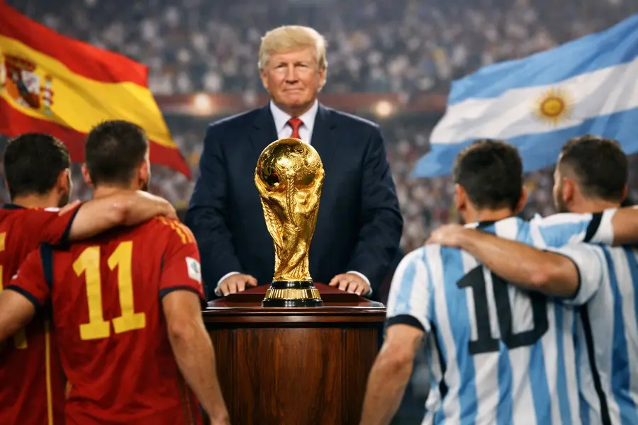 Trump to Present World Cup Trophy: Spain vs. Argentina Final