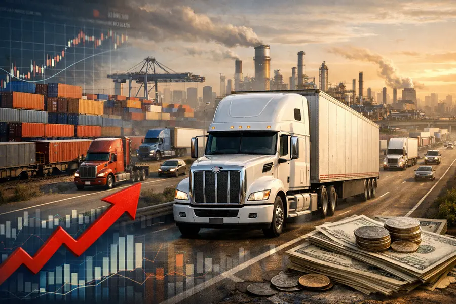 U.S. Trucking Rates Hit All-Time Record on Capacity Crunch