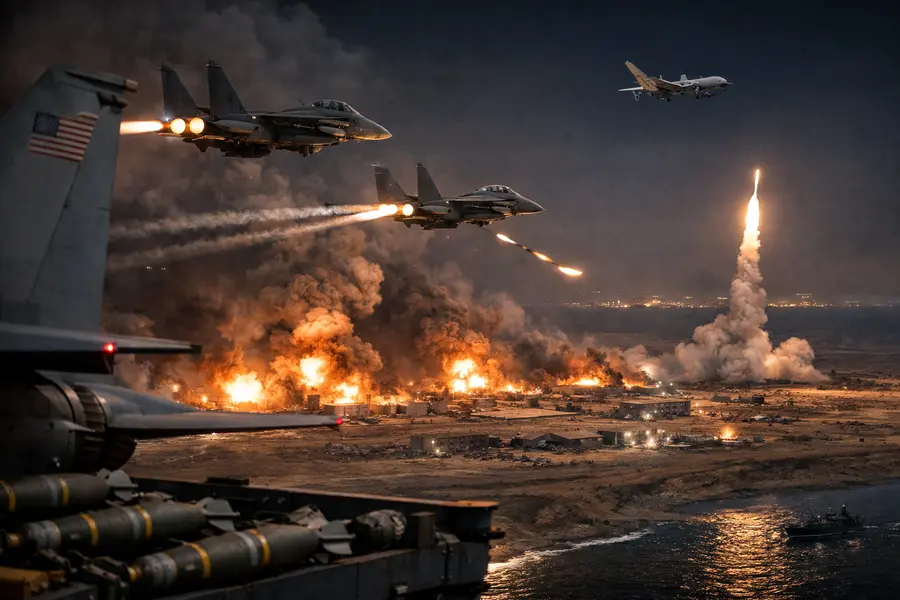 US Completes 7th Night of Iran Strikes; 140+ Targets Hit
